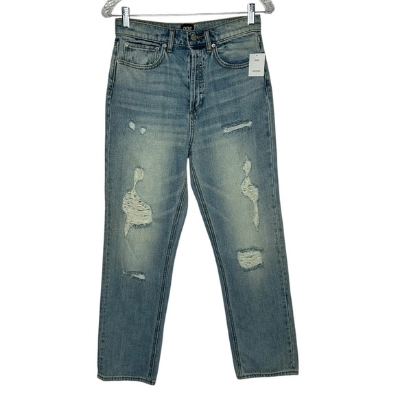 BDG High Rise Straight Leg Vintage Denim Jeans NWT - Picture 1 of 13